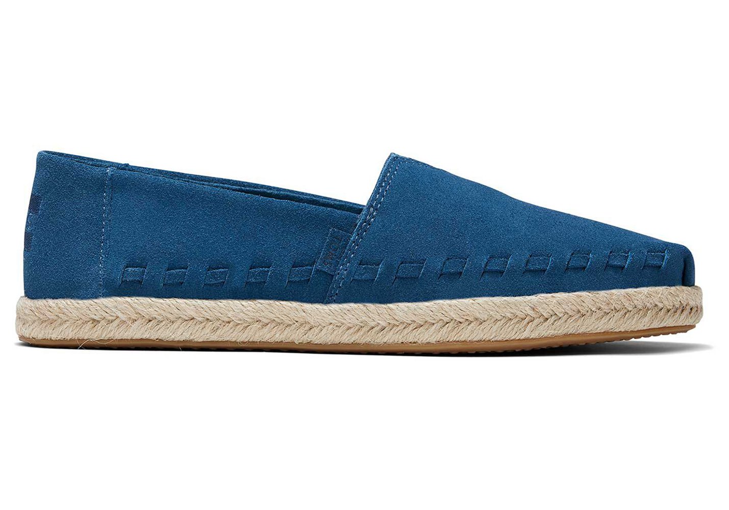 Toms Alpargata Rope Espadrille Blue - Womens - 29140-ESVY